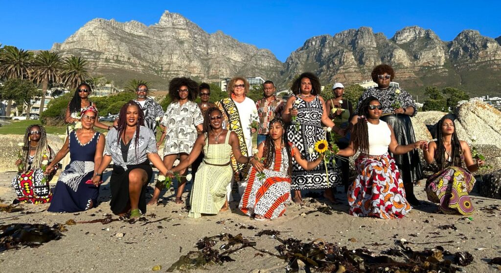 Foto Oficial Negras Viajantes em Cape Town - O retorno ao continente Africano - por Rebecca Aletheia & Soul Africa