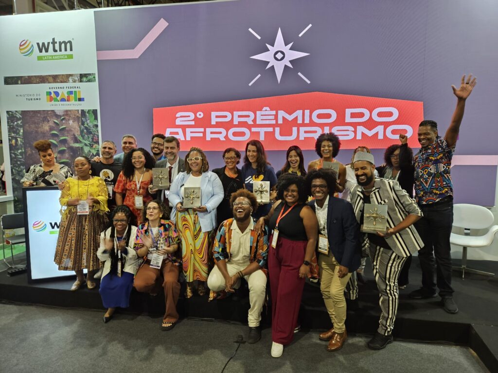 Turismo e Afroturismo prêmio 2024 WTM