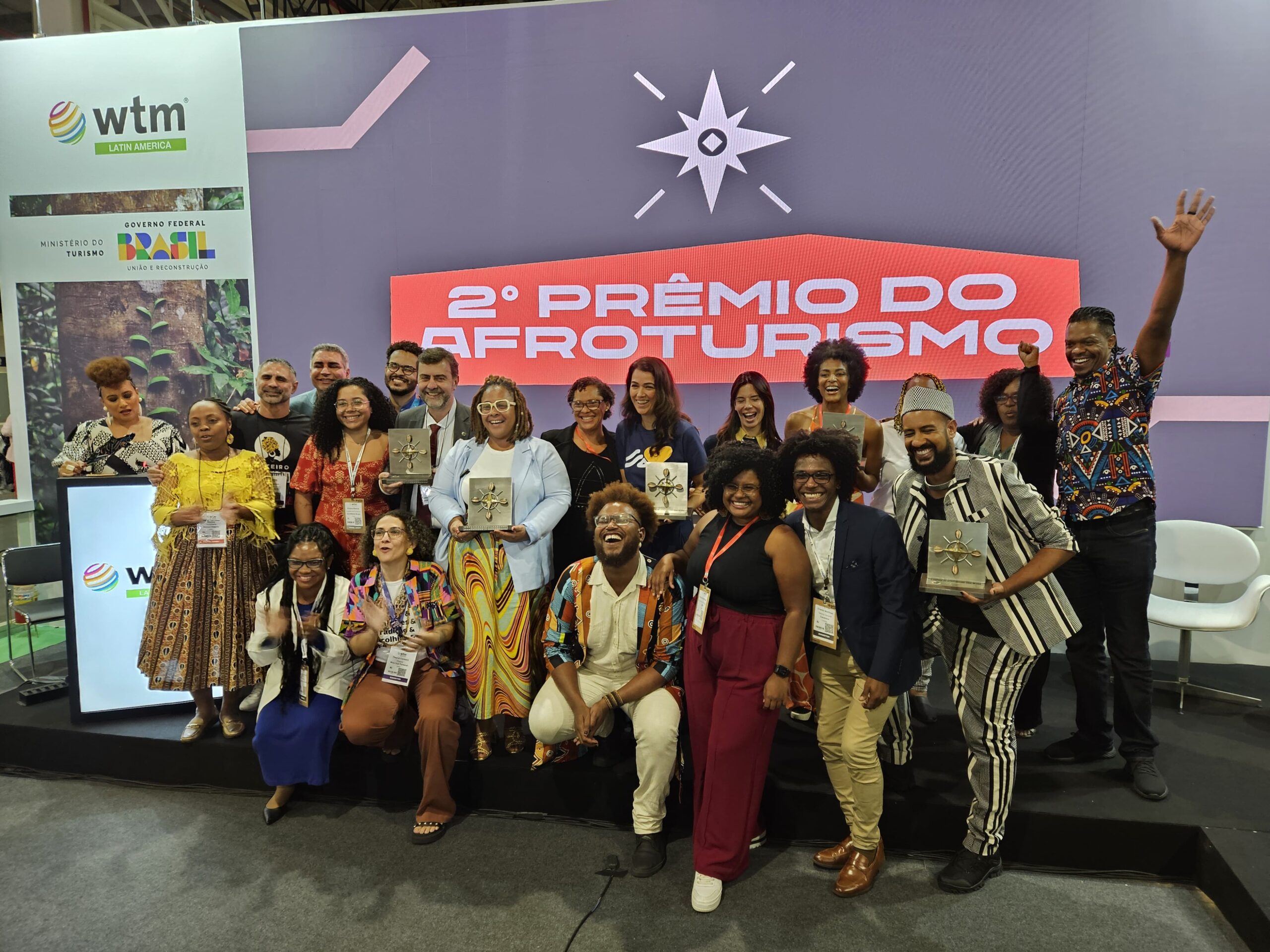 Turismo e Afroturismo prêmio 2024 WTM