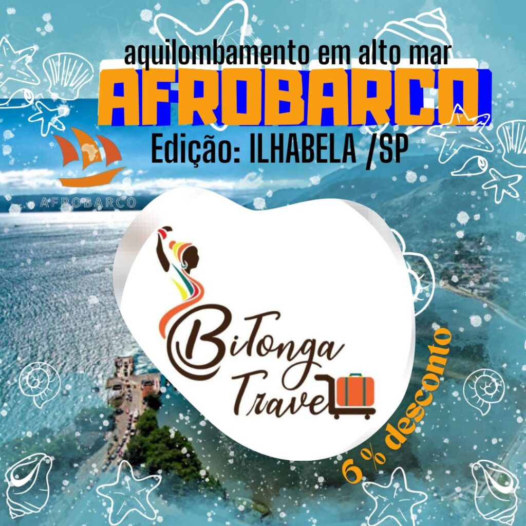 AfroBarco em Ilha Bela - Desconto Bitonga Travel