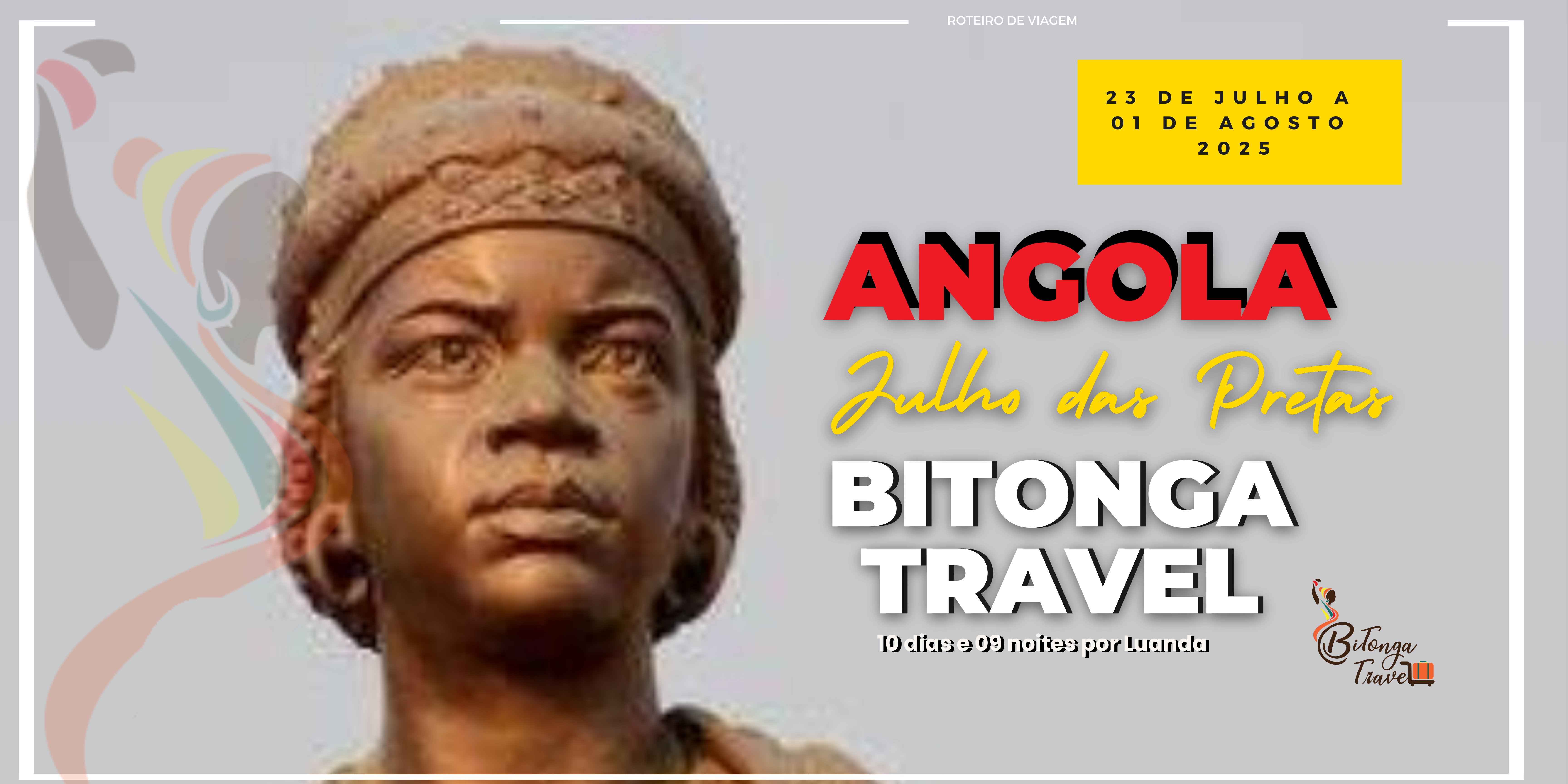 Julho das Pretas - Bitonga Travel - Angola - Banner