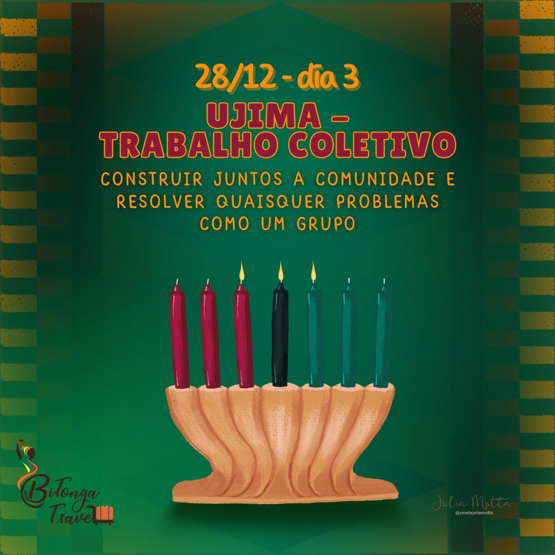 No momento, você está visualizando Kwanzaa dia 3 – Ujima e o poder do Trabalho Coletivo